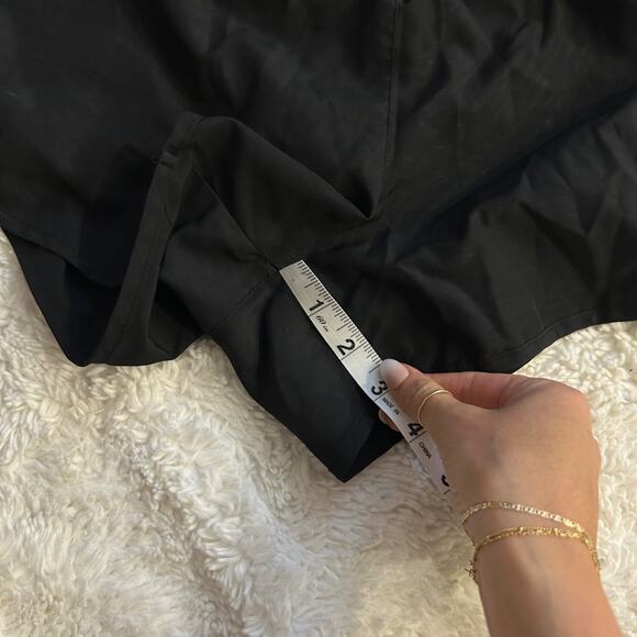 Nike Dri-Fit Women's Running Shorts With Drawstring in Black Size Medium - Picture 7 of 7